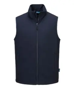 Portwest S649 Heated Softshell Gilet (2L) in Navy