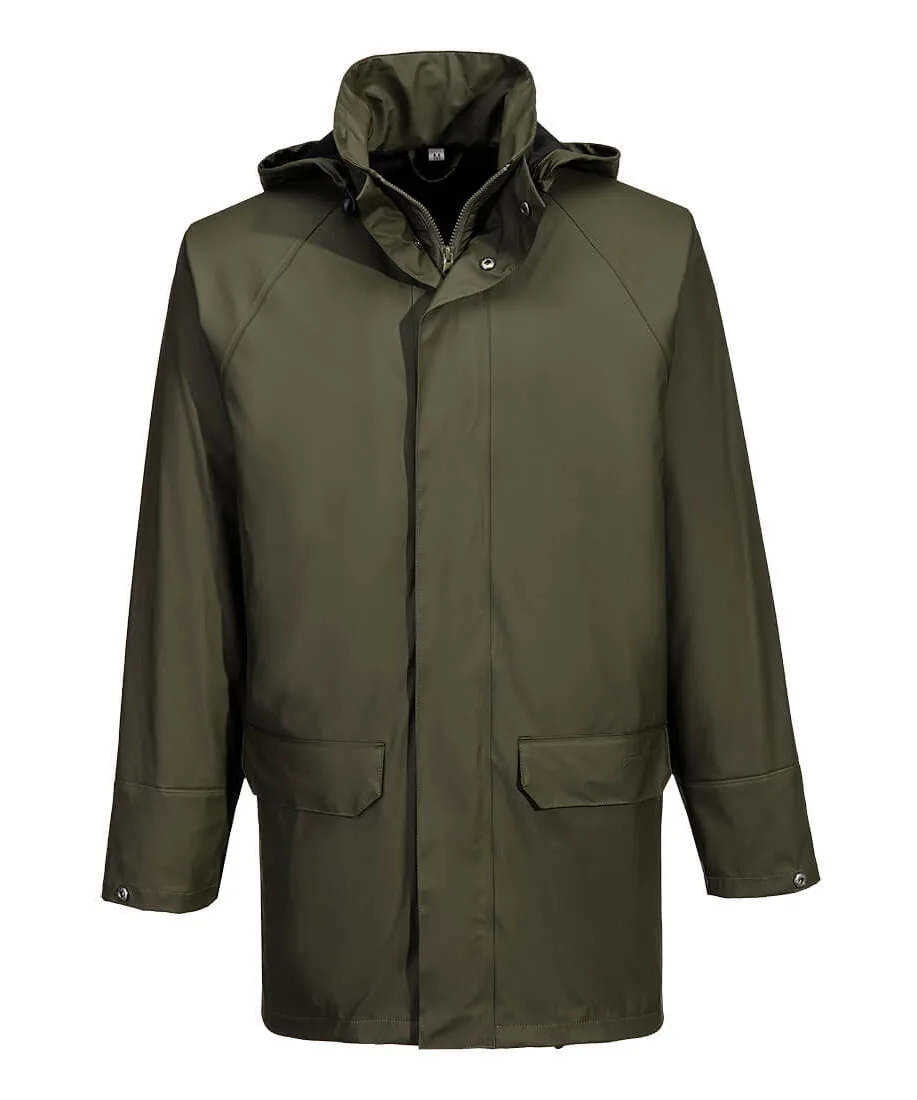 Portwest S651 Flexatex Chem Jacket in Forest Nights