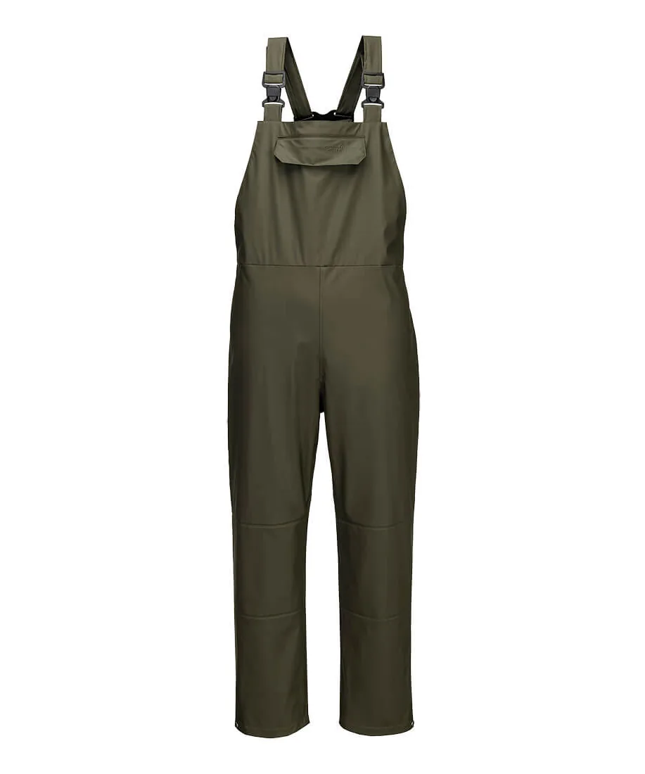 Portwest S653 Flexatex Chem Bib and Brace in Forest Nights