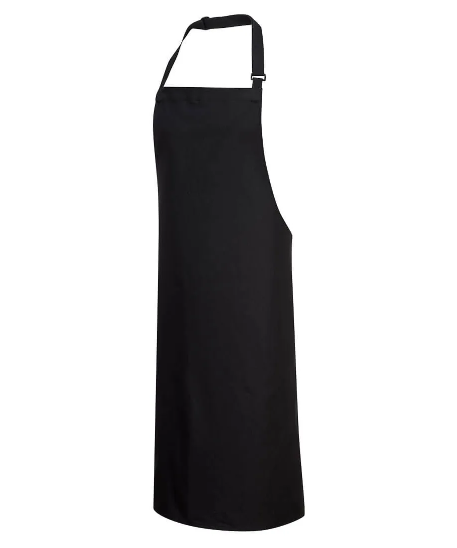 Portwest S840 Cotton Bib Apron in Black
