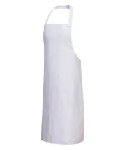 Portwest S841 Polycotton Bib Apron in White