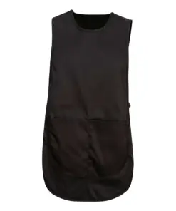 Portwest S843 Tabard Apron with Pocket in Black