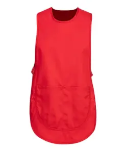 Portwest S843 Tabard Apron with Pocket in Red