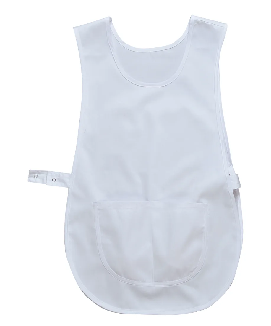Portwest S843 Tabard Apron with Pocket in White