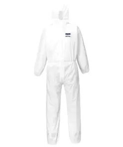 Portwest ST30 BizTex SMS Coverall Type 5/6 50-Pack in White