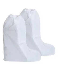 Portwest ST45 BizTex Microporous Boot Cover Type PB[6] 200-Pair Pack in White