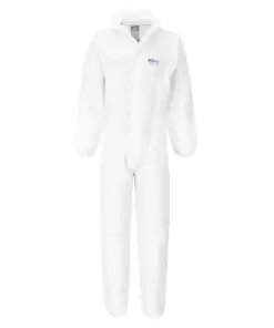 Portwest ST80 BizTex SMS FR Coverall Type 5/6 50-Pack in White