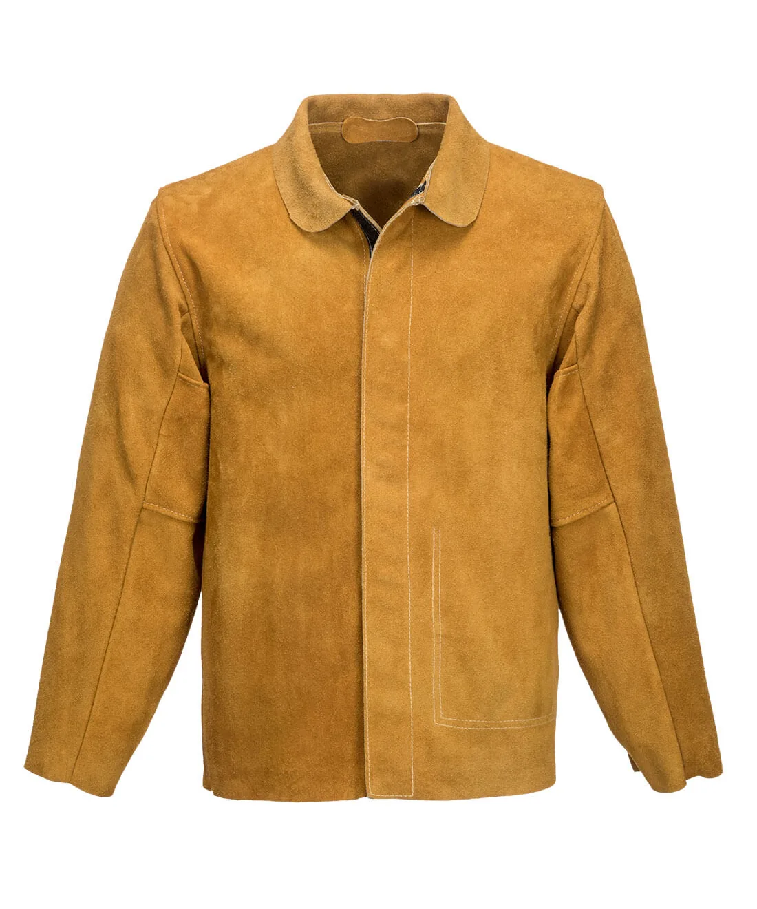Portwest SW34 FR Leather Welding Jacket in Tan