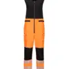 Portwest T150 PW3 Hi-Vis Rain Salopettes (3L) in Orange/Black