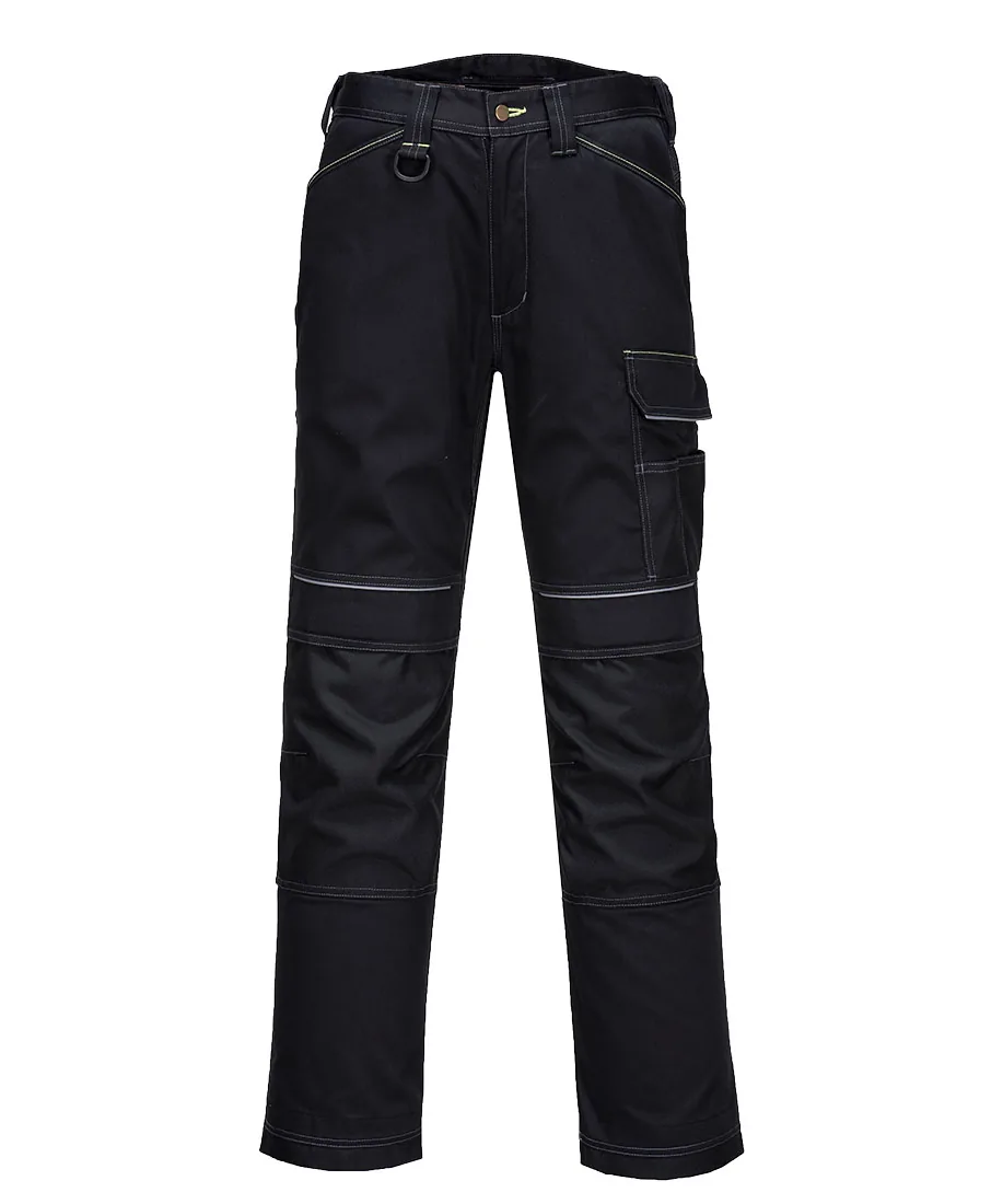 Portwest T601 PW3 Work Trousers in Black