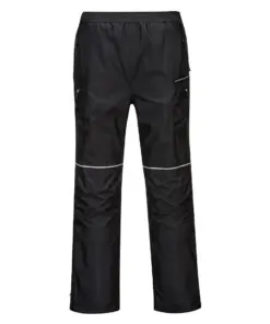 Portwest T604 PW3 Rain Trousers in Black