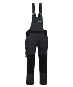 Portwest T704 WX3 Bib and Brace in Metal Grey