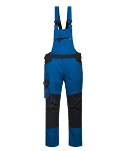 Portwest T704 WX3 Bib and Brace in Persian Blue