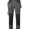 Portwest T719 WX3 Slim Fit Holster Trousers in Metal Grey