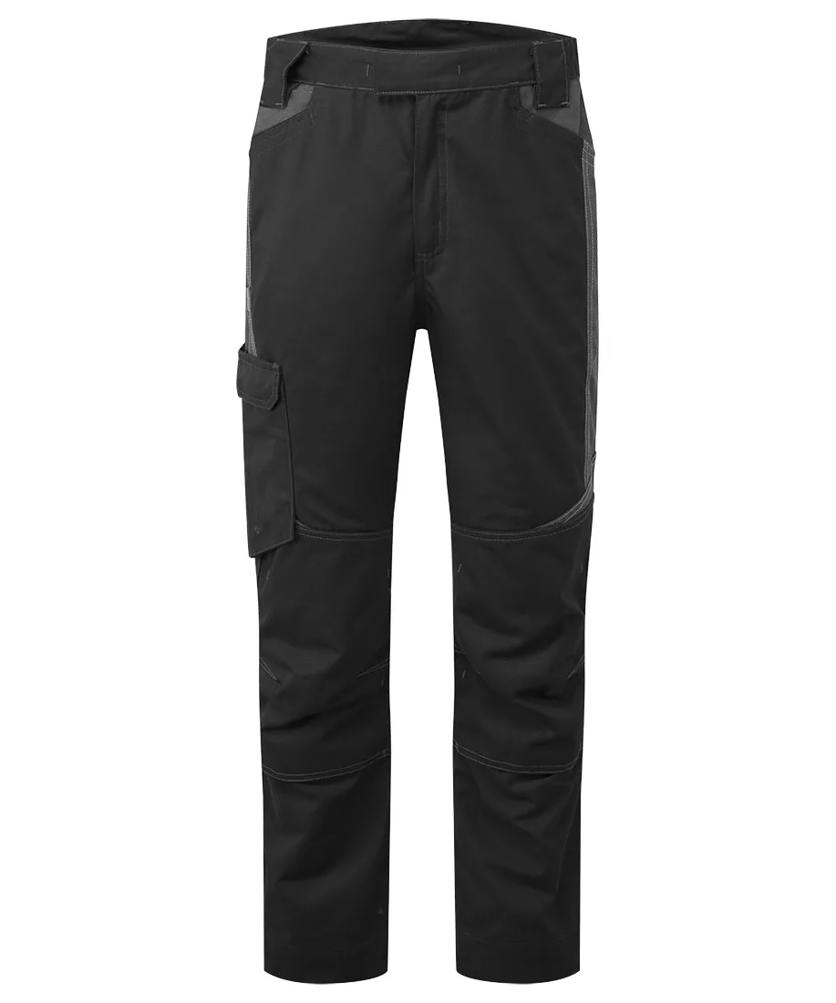 Portwest T747 WX3 Industrial Wash Trousers in Black