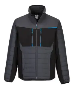 Portwest T752 WX3 Hybrid Baffle Jacket in Metal Grey