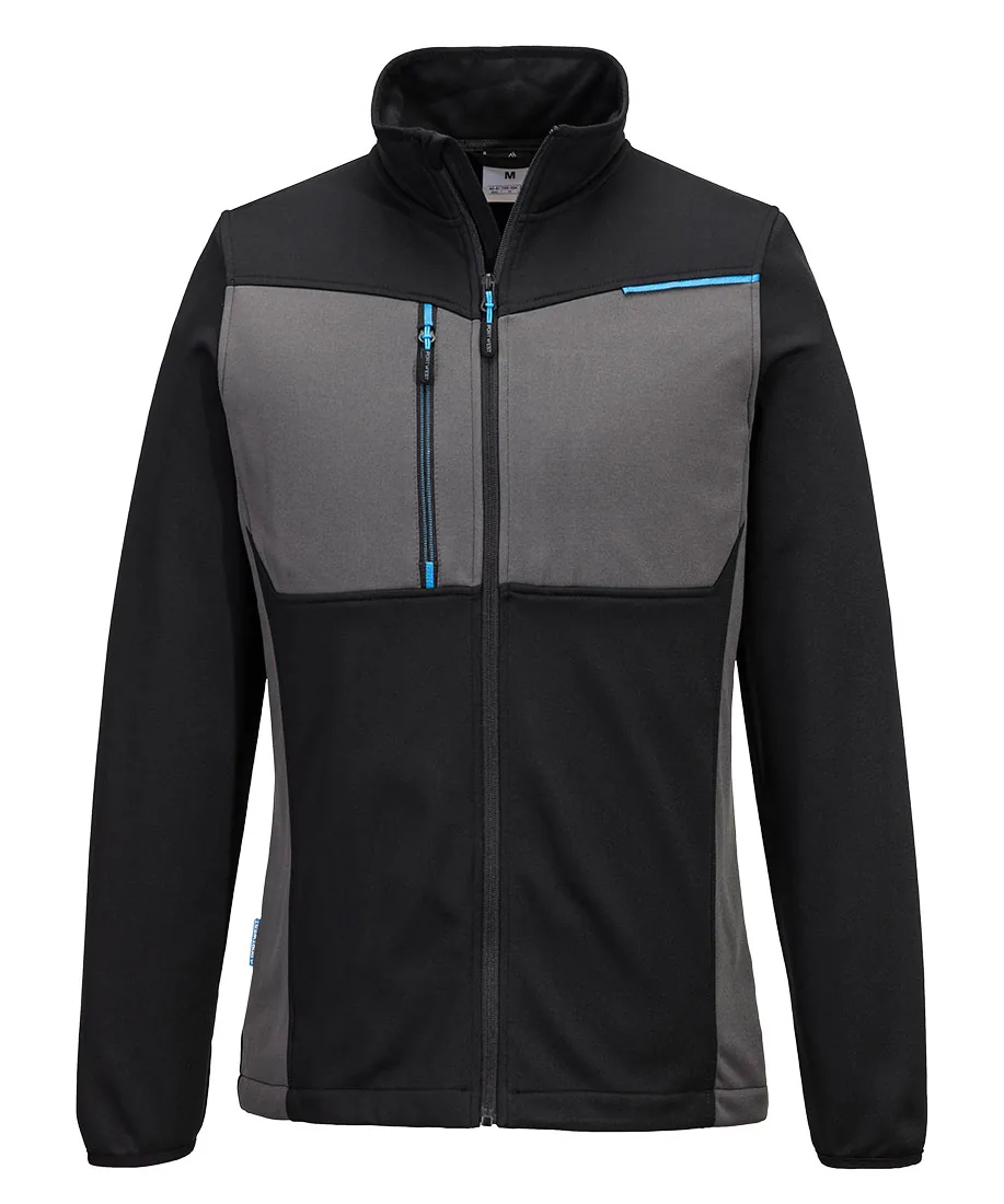 Portwest T756 WX3 Full Zip Tech Fleece in Black