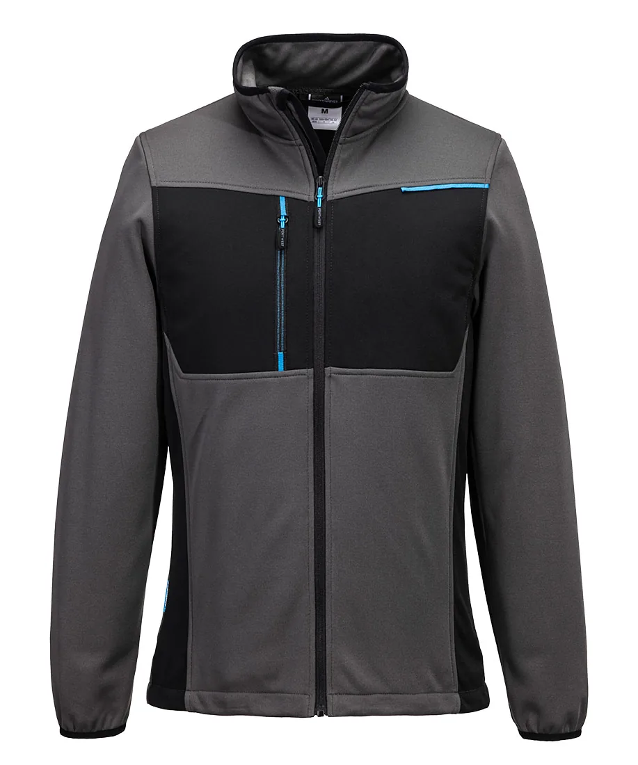 Portwest T756 WX3 Full Zip Tech Fleece in Metal Grey