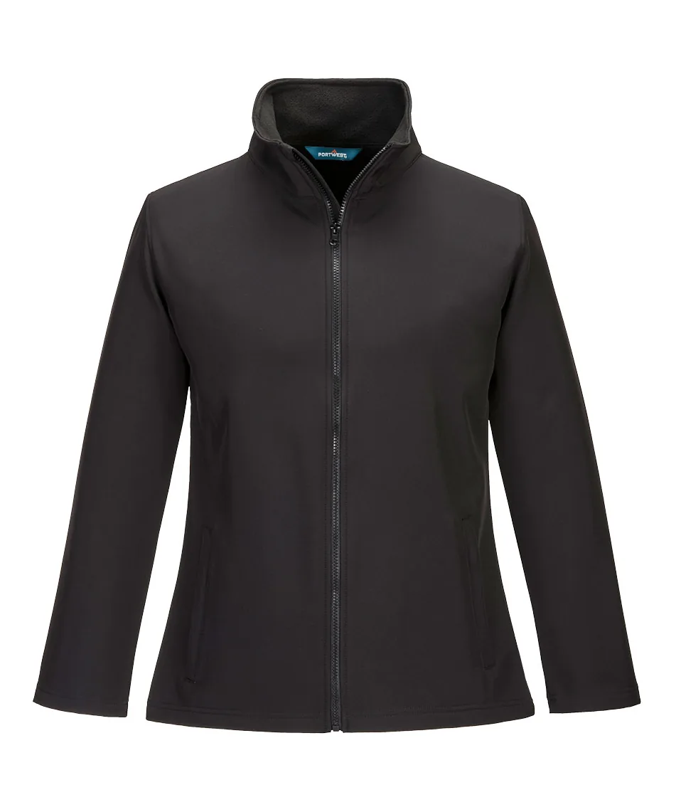 Portwest TK21 Women's Print and Promo Softshell (2L) in Black