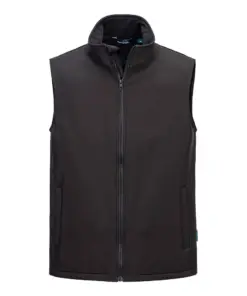 Portwest TK22 Print and Promo Softshell Gilet (2L) in Black