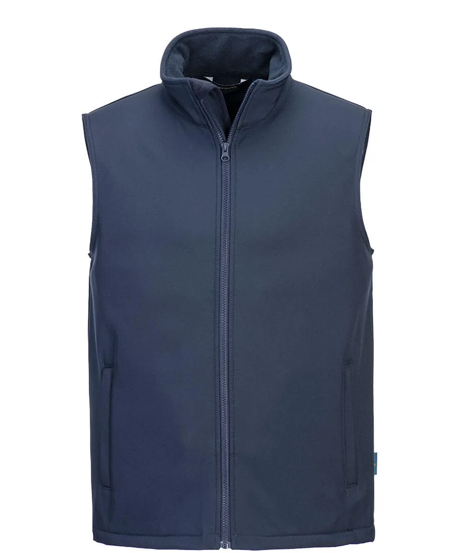 Portwest TK22 Print and Promo Softshell Gilet (2L) in Navy