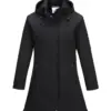 Portwest TK42 Carla Women's Hooded Softshell Jacket (3L) in Black