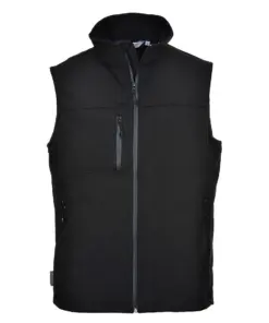 Portwest TK51 Softshell Bodywarmer (3L) in Black