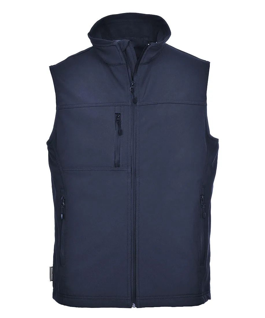 Portwest TK51 Softshell Bodywarmer (3L) in Navy