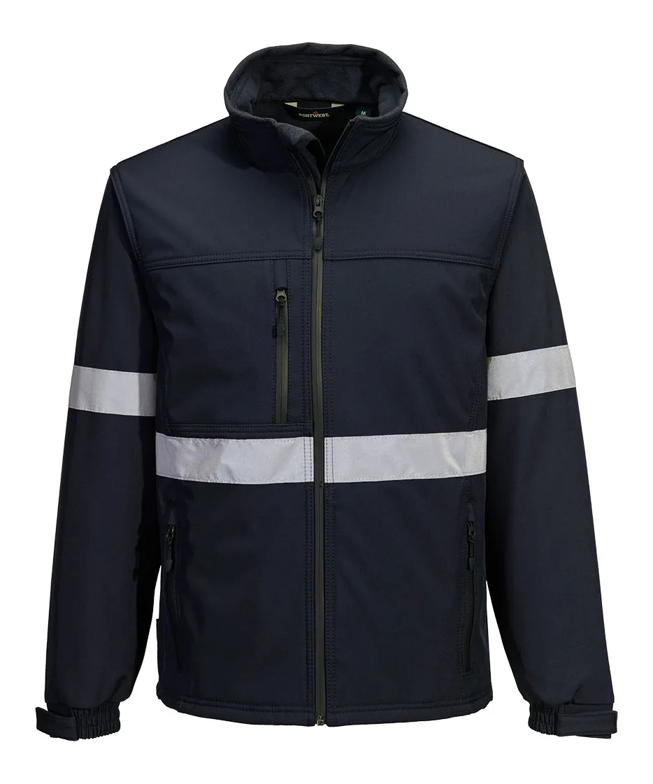 Portwest TK54 IONA Softshell Jacket (3L) in Navy
