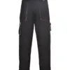 Portwest TX11 Portwest Texo Contrast Trousers in Black