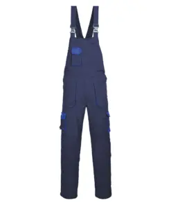 Portwest TX12 Portwest Texo Contrast Bib and Brace in Navy