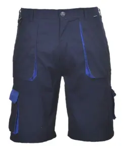 Portwest TX14 Portwest Texo Contrast Shorts in Navy