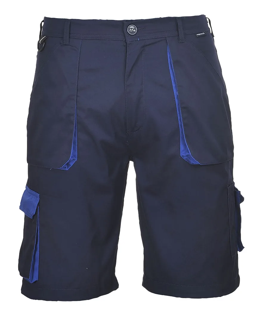 Portwest TX14 Portwest Texo Contrast Shorts in Navy