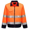 Orange/Navy