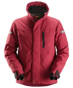 Snickers 1100 AllroundWork 37.5® Insulated Jacket in Chili Red/Black
