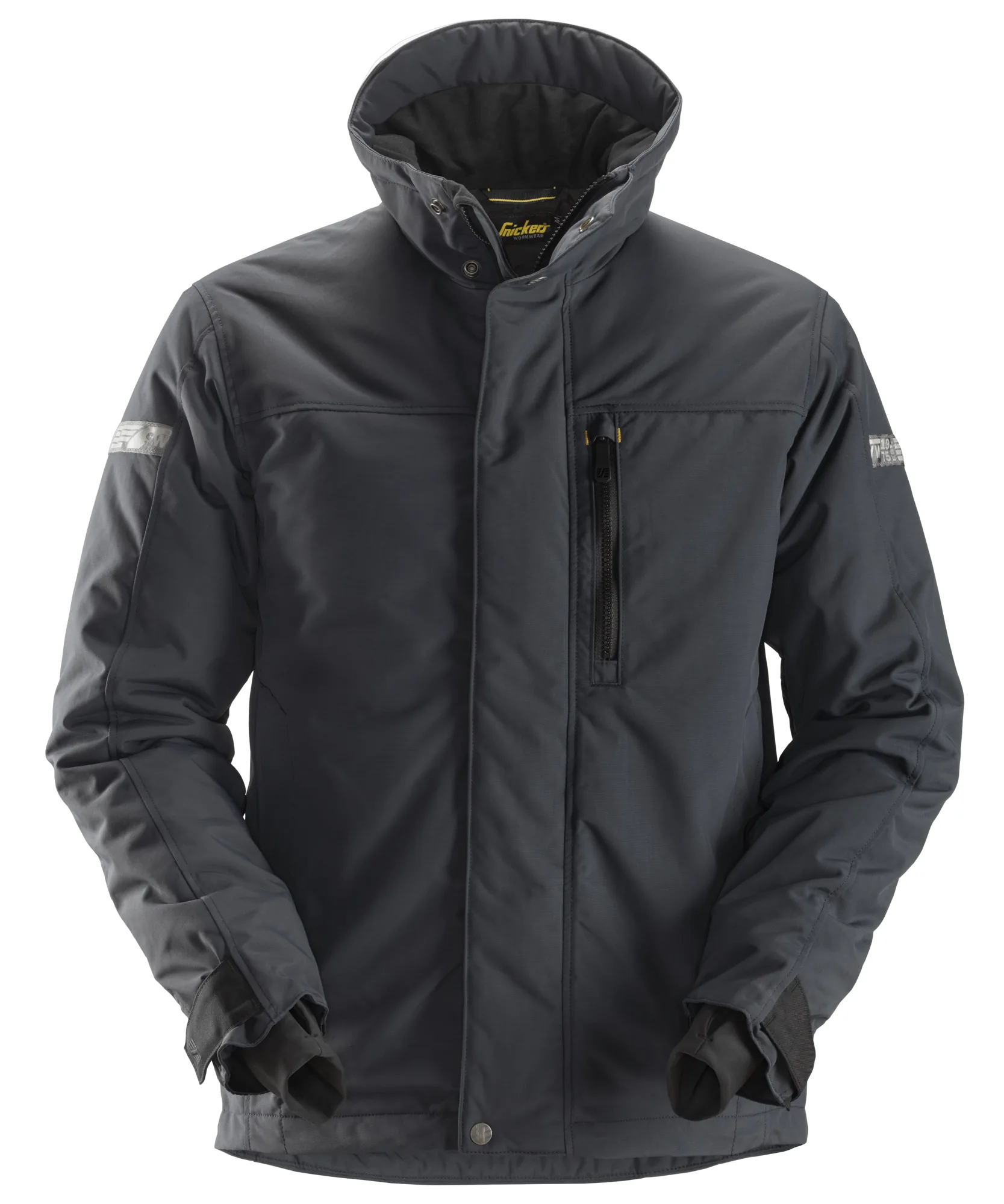 Snickers 1100 AllroundWork 37.5® Insulated Jacket in Steel Grey/Black