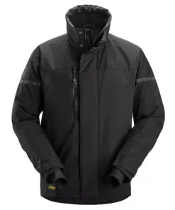 Snickers 1106 AllroundWork Insulated Jacket in Black/Black