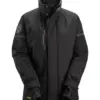 Snickers 1117 AllroundWork Women Insulated Jacket in Black/Black