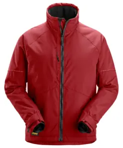 Snickers 1158 AllroundWork Winter Jacket in Chili Red/Black