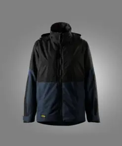 Snickers 1174 AllroundWork Women's Waterproof Insulated Jacket in Navy/Black