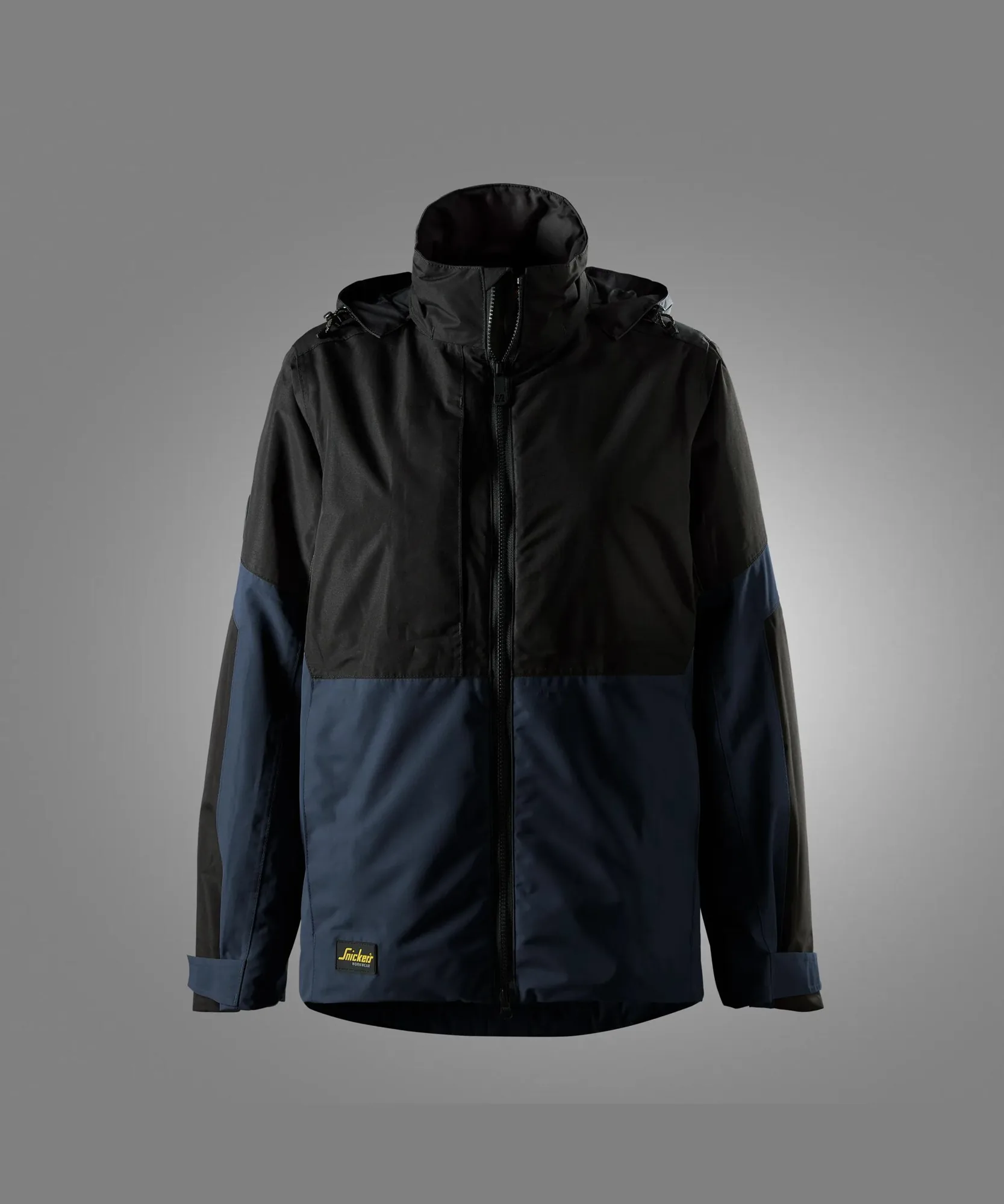 Snickers 1174 AllroundWork Women's Waterproof Insulated Jacket in Navy/Black