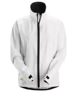 Snickers 1247 AllroundWork Women's Windproof Softshell Jacket in White