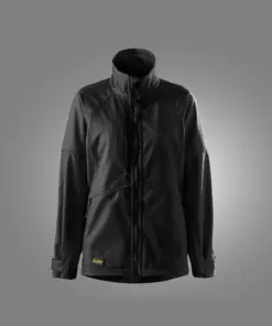Snickers 1257 AllroundWork Women's Softshell Jacket in Black/Black