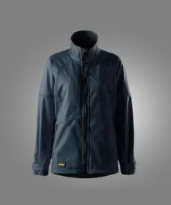 Snickers 1257 AllroundWork Women's Softshell Jacket in Navy/Black