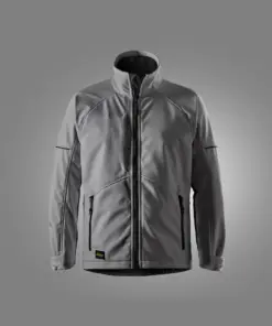 Snickers 1258 AllroundWork Softshell Jacket in Grey/Black