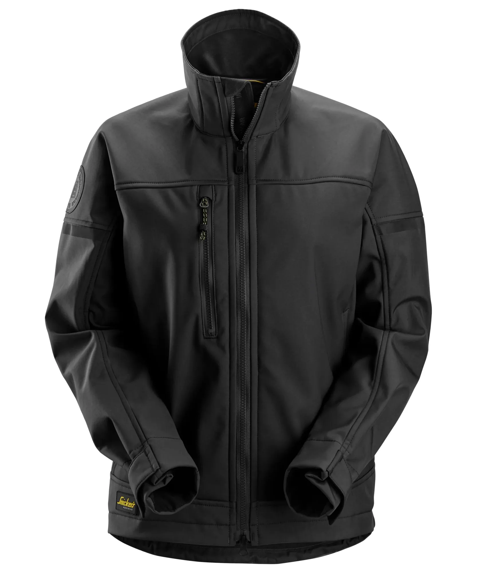 Snickers 1276 AllroundWork Women’s Softshell Stretch Jacket in Black/Black
