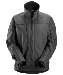 Snickers 1276 AllroundWork Women’s Softshell Stretch Jacket in Steel Grey/Dark Steel Grey