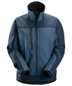 Snickers 1276 AllroundWork Women’s Softshell Stretch Jacket in Navy/Dark Navy
