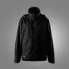 Snickers 1374 AllroundWork Women's Waterproof Jacket in Black/Black
