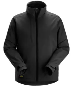 Snickers 1905 AllroundWork Windstopper Fleece Lined Jacket in Black